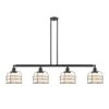 Bruno Marashlian Large Bell Cage 52 Inch 4 Light Linear Suspension Light By Innovations Lighting