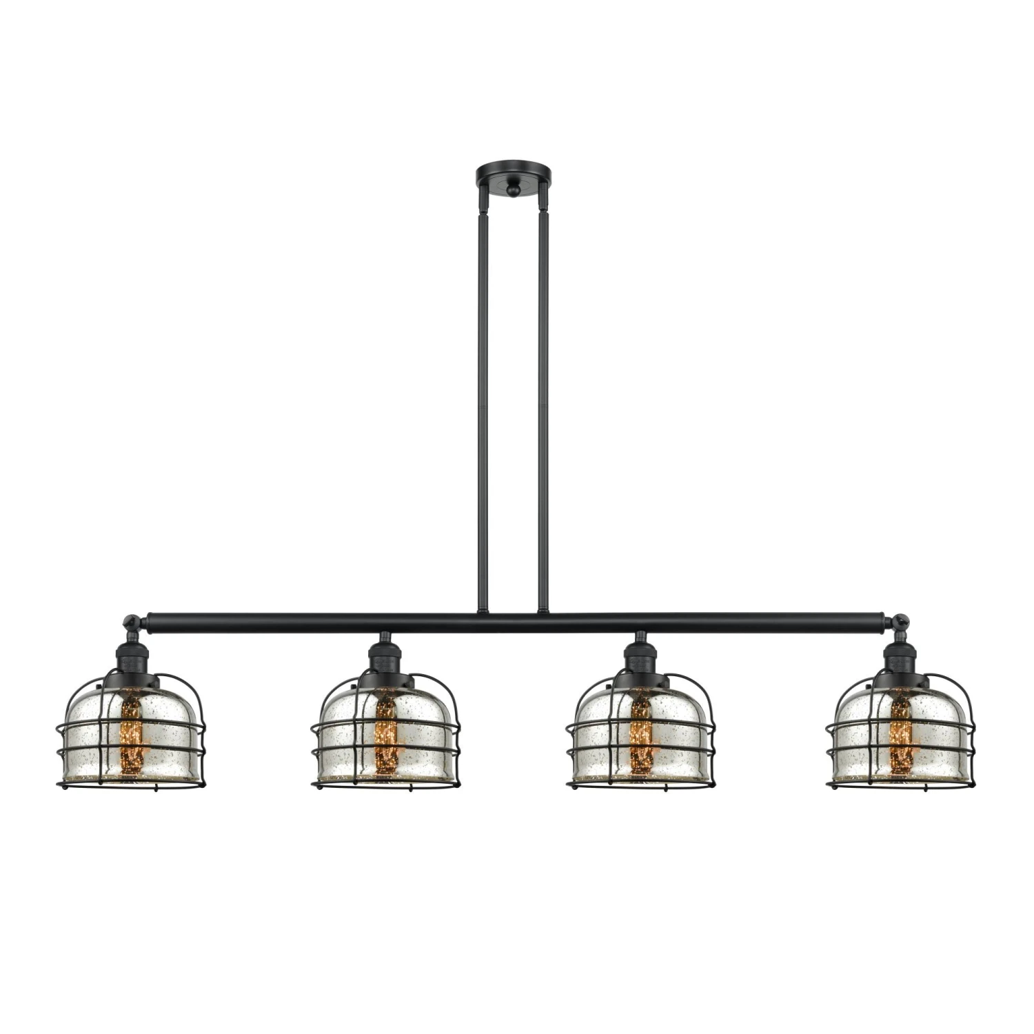 Bruno Marashlian Large Bell Cage 52 Inch 4 Light Linear Suspension Light By Innovations Lighting 11 Bruno Marashlian Large Bell Cage 52 Inch 4 Light Linear Suspension Light By Innovations Lighting - Image 9