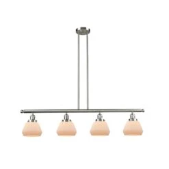 Bruno Marashlian Fulton 48 Inch 4 Light Linear Suspension Light By Innovations Lighting 18 Bruno Marashlian Fulton 48 Inch 4 Light Linear Suspension Light By Innovations Lighting -Light Bulbs Sales Store Innovations Lighting 214 SN G171