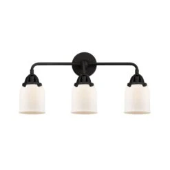 Bruno Marashlian Bell 23 Inch 3 Light Bath Vanity Light By Innovations Lighting -Light Bulbs Sales Store Innovations Lighting 288 3W BK G51