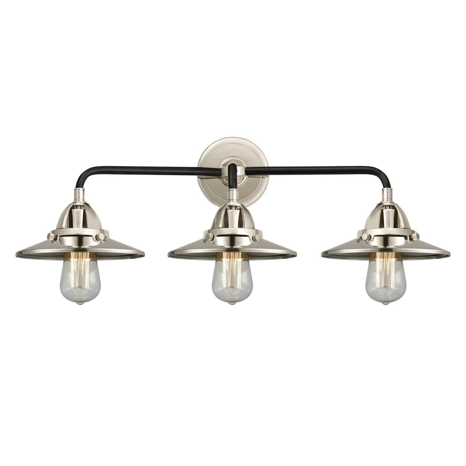 Bruno Marashlian Railroad 26 Inch 3 Light Bath Vanity Light By Innovations Lighting 14 Bruno Marashlian Railroad 26 Inch 3 Light Bath Vanity Light By Innovations Lighting - Image 12