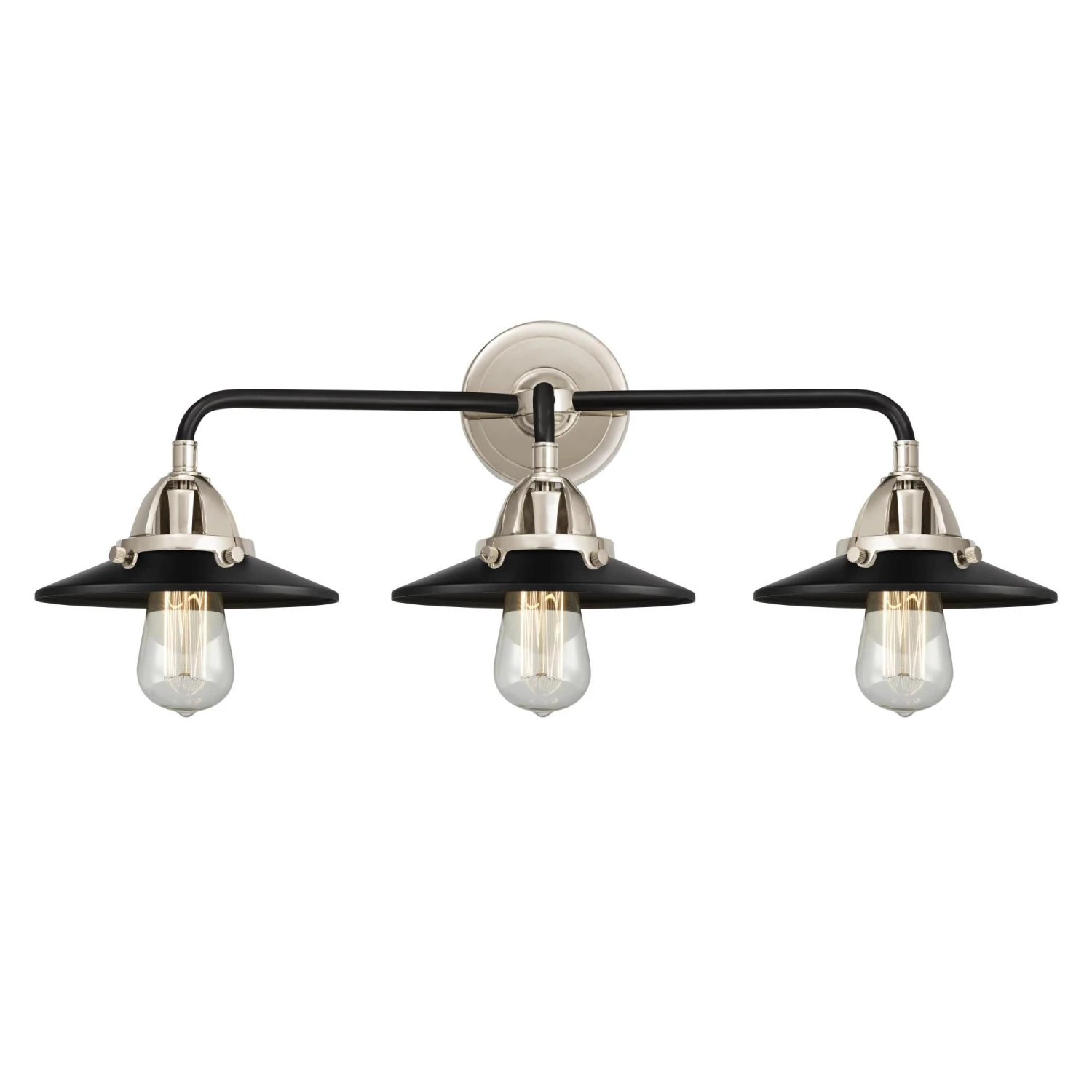 Bruno Marashlian Railroad 26 Inch 3 Light Bath Vanity Light By Innovations Lighting 5 Bruno Marashlian Railroad 26 Inch 3 Light Bath Vanity Light By Innovations Lighting - Image 3