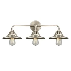 Bruno Marashlian Railroad 26 Inch 3 Light Bath Vanity Light By Innovations Lighting 29 Bruno Marashlian Railroad 26 Inch 3 Light Bath Vanity Light By Innovations Lighting -Light Bulbs Sales Store Innovations Lighting 288 3W SN M2 SN