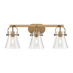 Bruno Marashlian Pilaster Ii Cone 26 Inch 3 Light Bath Vanity Light By Innovations Lighting 16 Bruno Marashlian Pilaster Ii Cone 26 Inch 3 Light Bath Vanity Light By Innovations Lighting -Light Bulbs Sales Store Innovations Lighting 423 3W BB G411 6CL