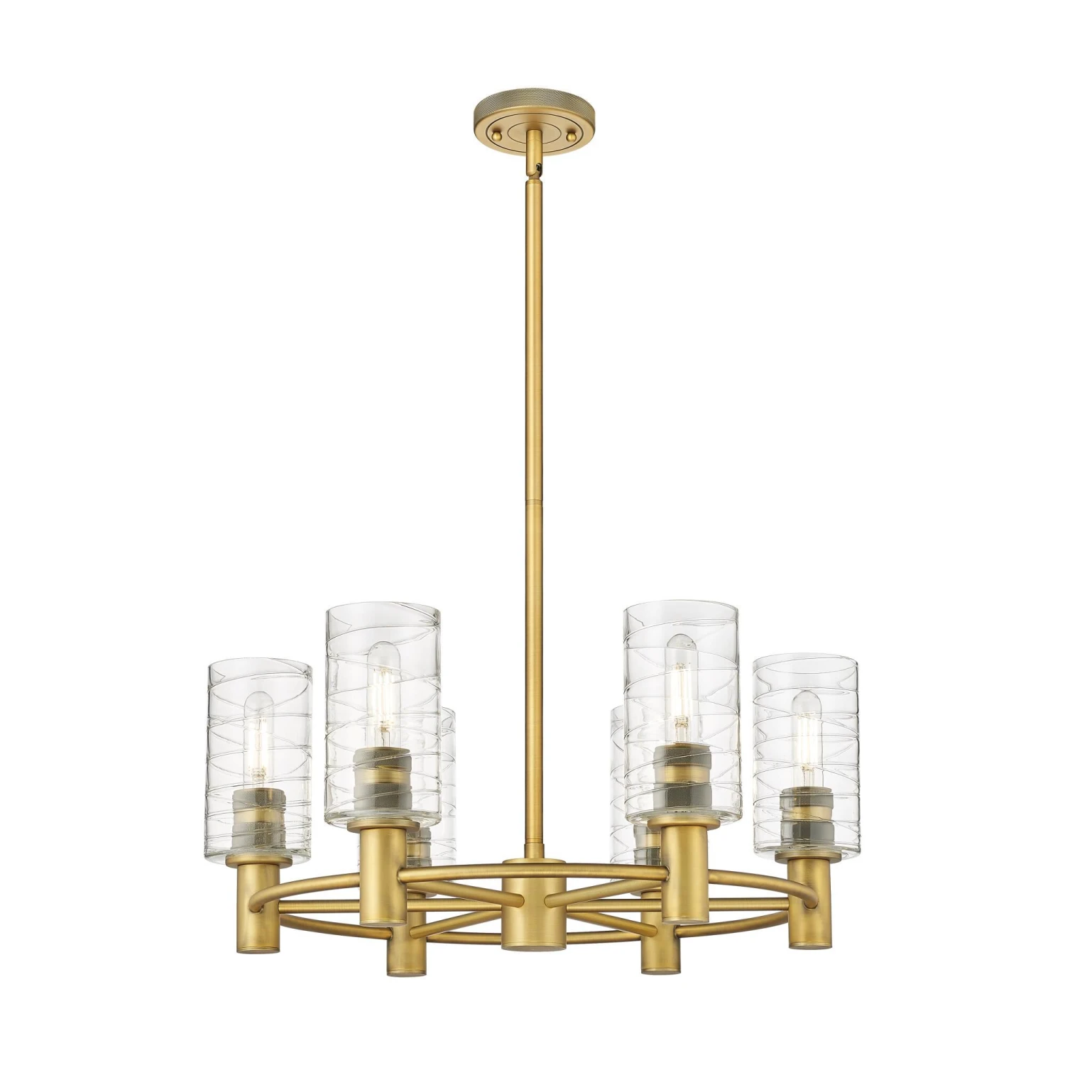 Bruno Marashlian Crown Point 24 Inch 6 Light Chandelier By Innovations Lighting 7 Bruno Marashlian Crown Point 24 Inch 6 Light Chandelier By Innovations Lighting - Image 5