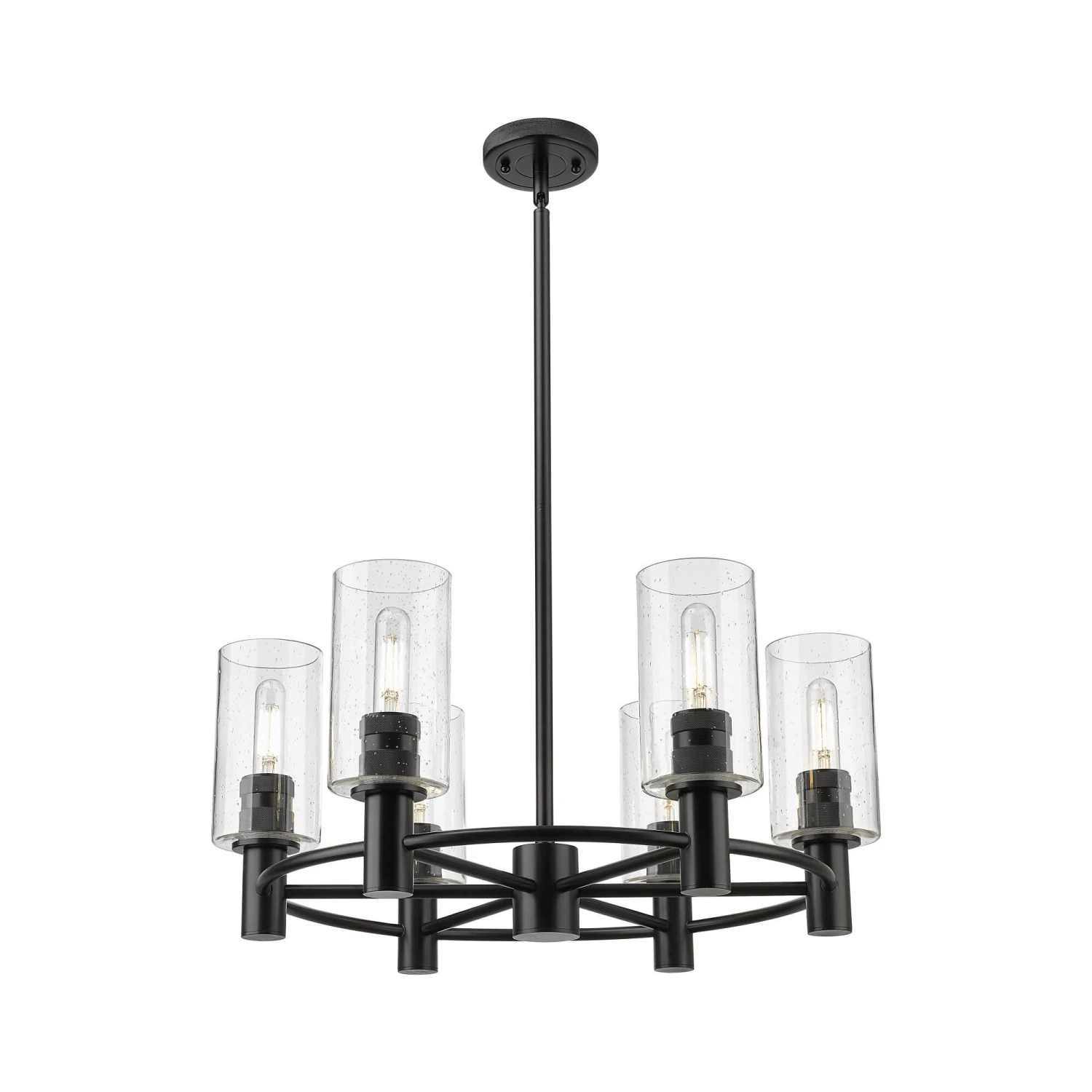 Bruno Marashlian Crown Point 24 Inch 6 Light Chandelier By Innovations Lighting 12 Bruno Marashlian Crown Point 24 Inch 6 Light Chandelier By Innovations Lighting - Image 10