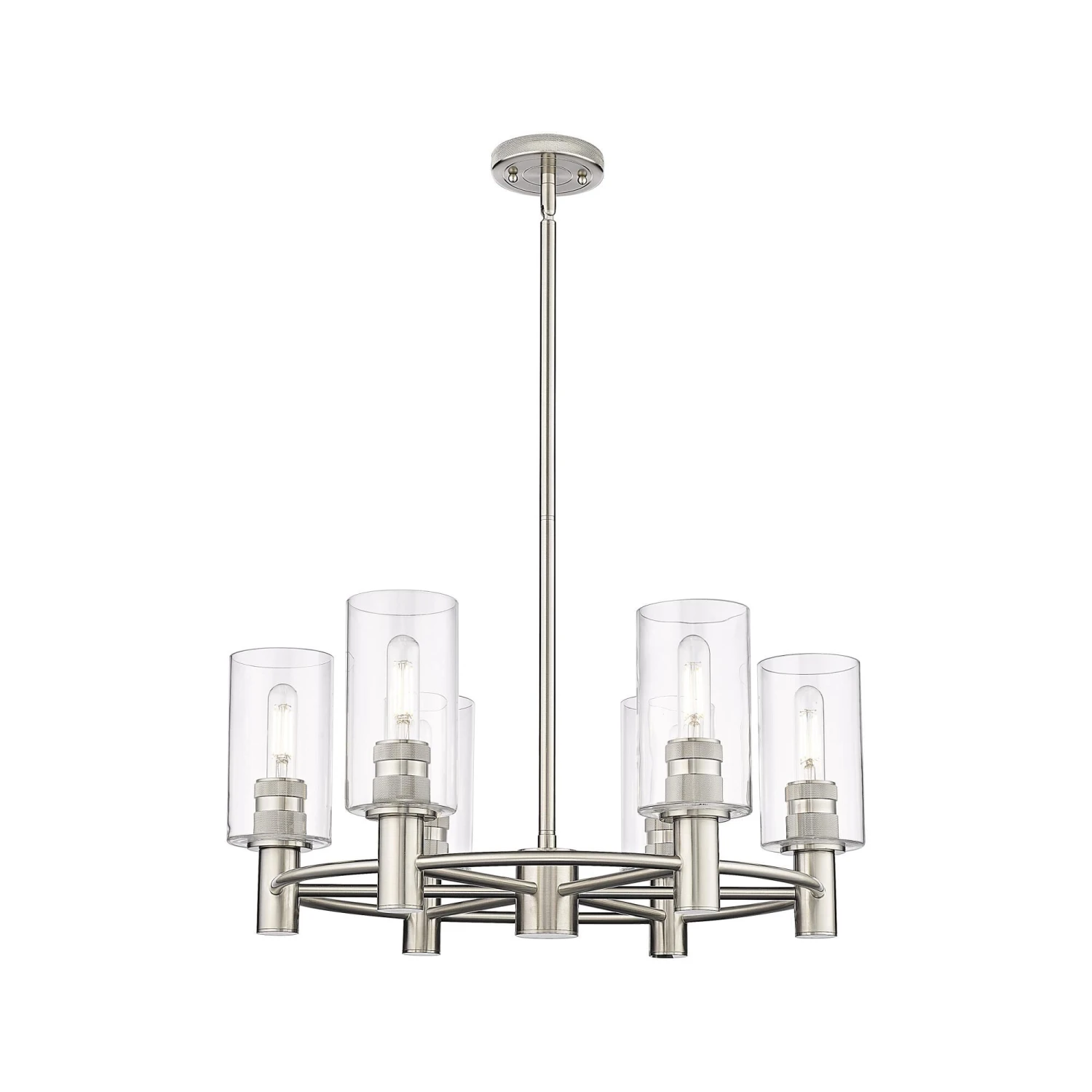 Bruno Marashlian Crown Point 24 Inch 6 Light Chandelier By Innovations Lighting 9 Bruno Marashlian Crown Point 24 Inch 6 Light Chandelier By Innovations Lighting - Image 7