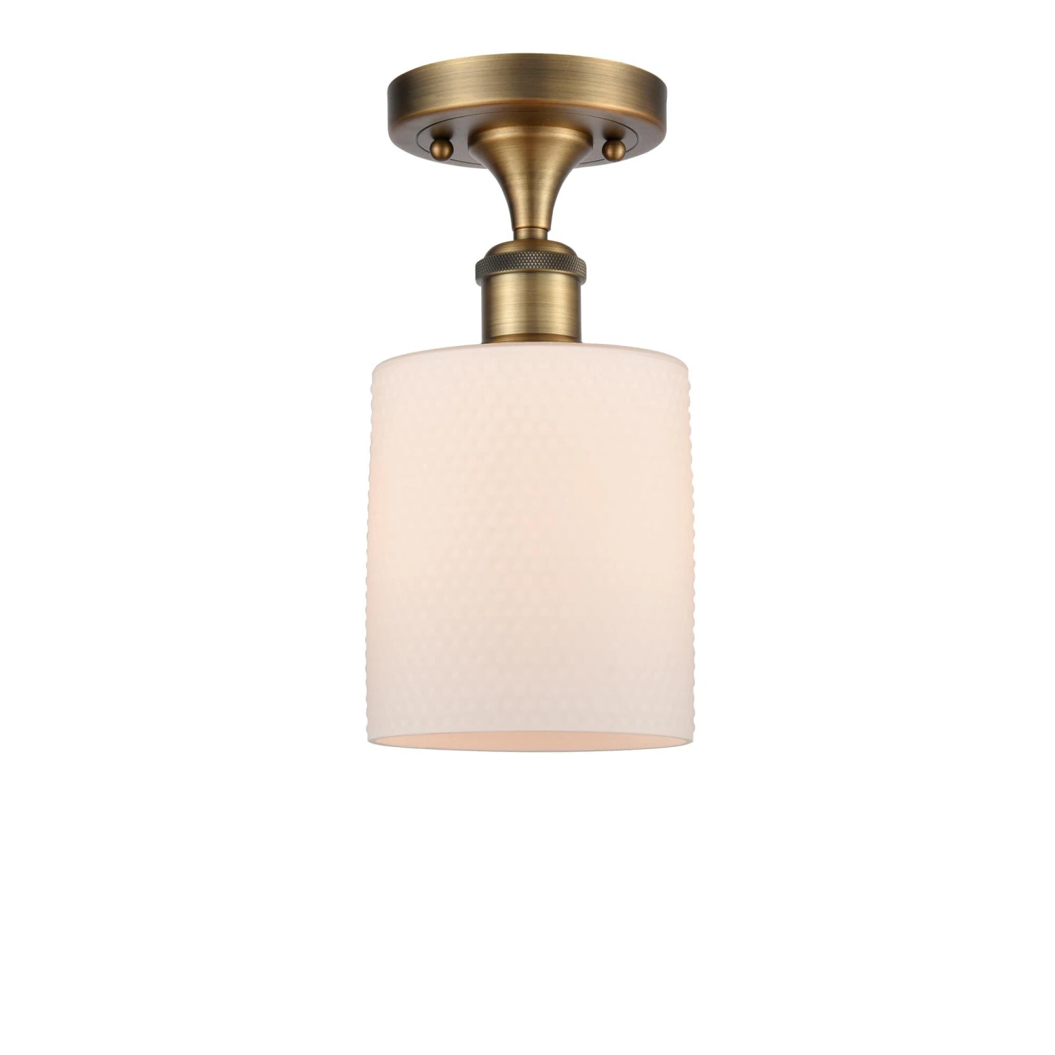 Bruno Marashlian Cobbleskill 5 Inch 1 Light Semi Flush Mount By Innovations Lighting 10 Bruno Marashlian Cobbleskill 5 Inch 1 Light Semi Flush Mount By Innovations Lighting - Image 8