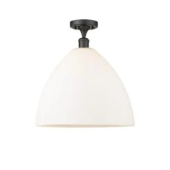 Bruno Marashlian Ballston Dome 16 Inch 1 Light Semi Flush Mount By Innovations Lighting