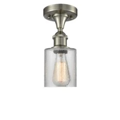Bruno Marashlian Cobbleskill 5 Inch 1 Light LED Semi Flush Mount By Innovations Lighting -Light Bulbs Sales Store Innovations Lighting 516 1C SN G112 LED