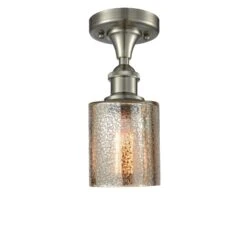 Bruno Marashlian Cobbleskill 5 Inch 1 Light LED Semi Flush Mount By Innovations Lighting -Light Bulbs Sales Store Innovations Lighting 516 1C SN G116 LED