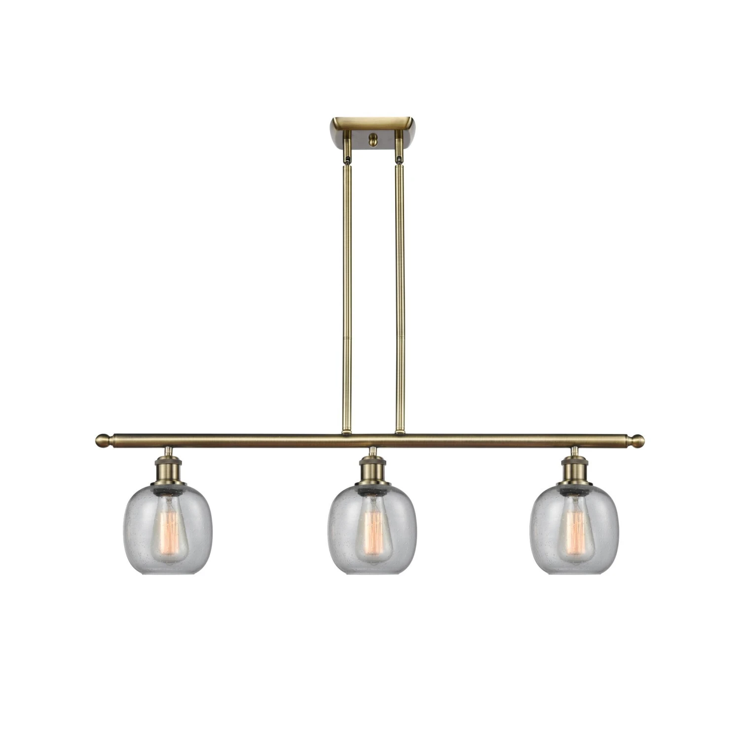 Belfast 36 Inch 3 Light Linear Suspension Light By Innovations Lighting 5 Belfast 36 Inch 3 Light Linear Suspension Light By Innovations Lighting - Image 3