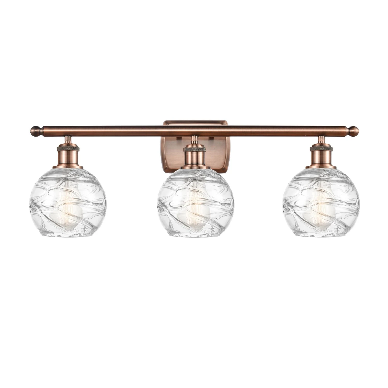 Bruno Marashlian Small Deco Swirl 26 Inch 3 Light Bath Vanity Light By Innovations Lighting 4 Bruno Marashlian Small Deco Swirl 26 Inch 3 Light Bath Vanity Light By Innovations Lighting - Image 2