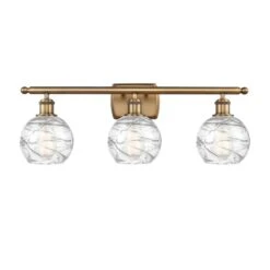 Bruno Marashlian Small Deco Swirl 26 Inch 3 Light Bath Vanity Light By Innovations Lighting 24 Bruno Marashlian Small Deco Swirl 26 Inch 3 Light Bath Vanity Light By Innovations Lighting -Light Bulbs Sales Store Innovations Lighting 516 3W BB G1213 6