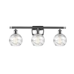Bruno Marashlian Small Deco Swirl 26 Inch 3 Light Bath Vanity Light By Innovations Lighting 36 Bruno Marashlian Small Deco Swirl 26 Inch 3 Light Bath Vanity Light By Innovations Lighting -Light Bulbs Sales Store Innovations Lighting 516 3W PC G1213 6