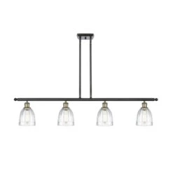 Bruno Marashlian Brookfield 48 Inch 4 Light Linear Suspension Light By Innovations Lighting -Light Bulbs Sales Store Innovations Lighting 516 4I BAB G442