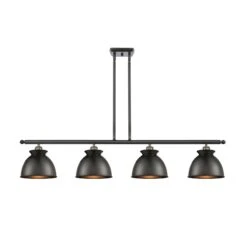 Bruno Marashlian Adirondack 48 Inch 4 Light Linear Suspension Light By Innovations Lighting 9 Bruno Marashlian Adirondack 48 Inch 4 Light Linear Suspension Light By Innovations Lighting -Light Bulbs Sales Store Innovations Lighting 516 4I BAB M14 BK