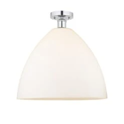 Bruno Marashlian Bristol Glass 16 Inch 1 Light Semi Flush Mount By Innovations Lighting