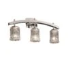 Veneto Luce 25 Inch 3 Light Bath Vanity Light By Justice Design Group -Light Bulbs Sales Store Justice Design Group GLA 8593 16 CLRT CROM