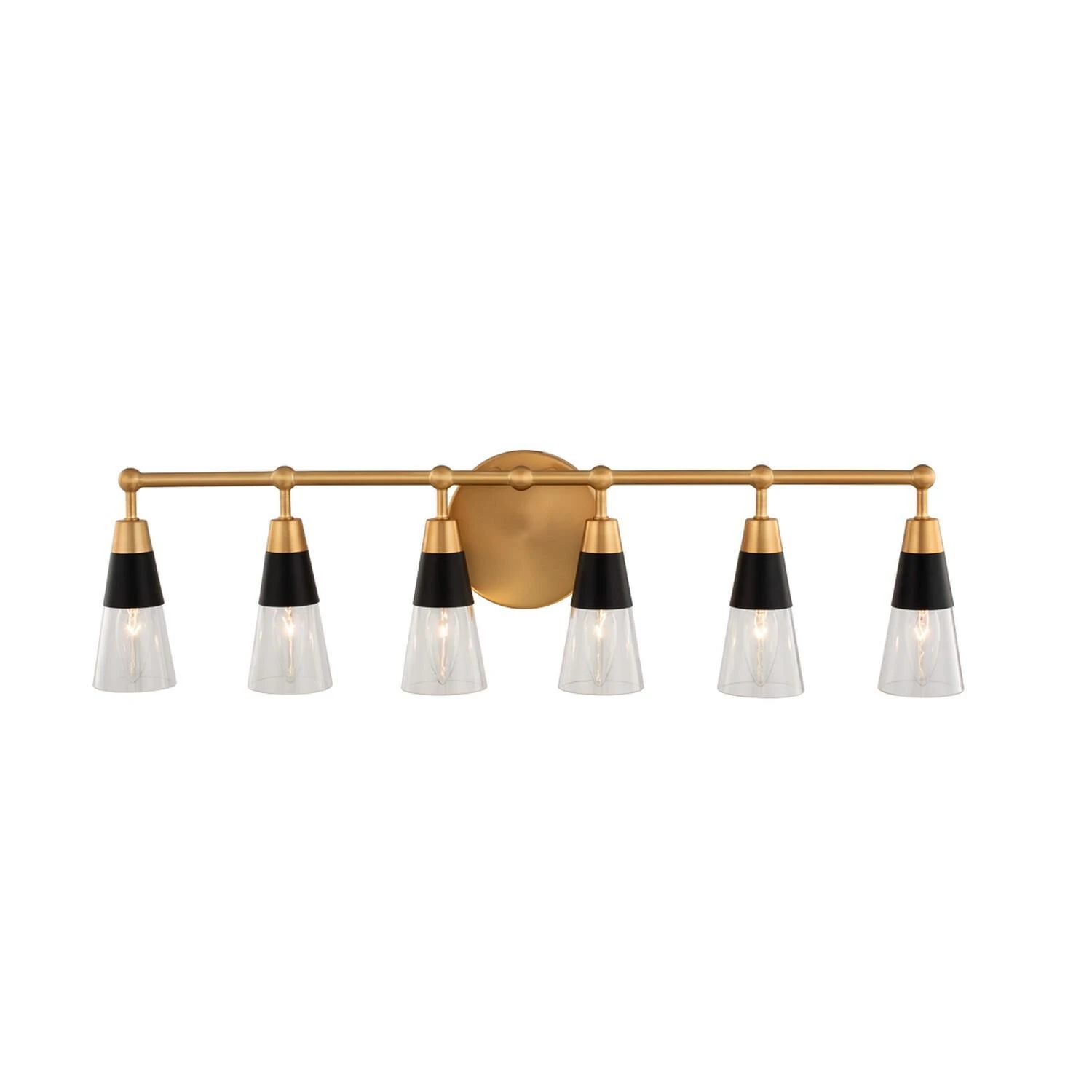 Ponti 30 Inch 6 Light Bath Vanity Light By Kalco Lighting 3 Ponti 30 Inch 6 Light Bath Vanity Light By Kalco Lighting