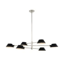 Bruno 44 Inch 6 Light Linear Suspension Light By Kalco Lighting