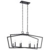 Abbotswell 42 Inch 8 Light Linear Suspension Light By Kichler Lighting 1 Abbotswell 42 Inch 8 Light Linear Suspension Light By Kichler Lighting -Light Bulbs Sales Store Kichler Lighting 43494BK