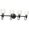 Greenbrier 33 Inch 4 Light Bath Vanity Light By Kichler Lighting
