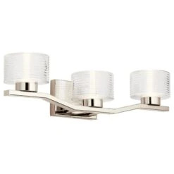 Lasus 24 Inch 3 Light LED Bath Vanity Light By Kichler Lighting