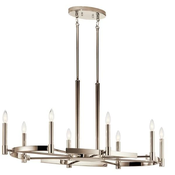 Tolani 43 Inch 8 Light Linear Suspension Light By Kichler Lighting 10 Tolani 43 Inch 8 Light Linear Suspension Light By Kichler Lighting - Image 8