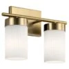 Ciona 14 Inch 2 Light Bath Vanity Light By Kichler Lighting -Light Bulbs Sales Store Kichler Lighting 55111bnb