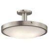 Lytham 20 Inch 4 Light Semi Flush Mount By Kichler Lighting 2 Lytham 20 Inch 4 Light Semi Flush Mount By Kichler Lighting -Light Bulbs Sales Store Kichler 42246NI