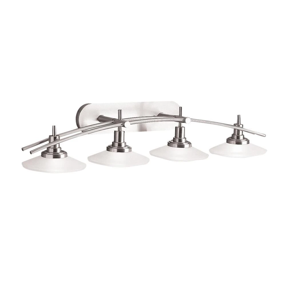 Structures 40 Inch 4 Light Bath Vanity Light By Kichler Lighting 3 Structures 40 Inch 4 Light Bath Vanity Light By Kichler Lighting