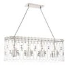 Charming 36 Inch 8 Light Linear Suspension Light By Kovacs