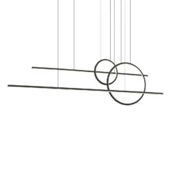 Chute Calypso 56 Inch LED Linear Suspension Light By Kuzco Lighting 10 Chute Calypso 56 Inch LED Linear Suspension Light By Kuzco Lighting -Light Bulbs Sales Store Kuzco Lighting CHUTECALYPSO MP14956 BK