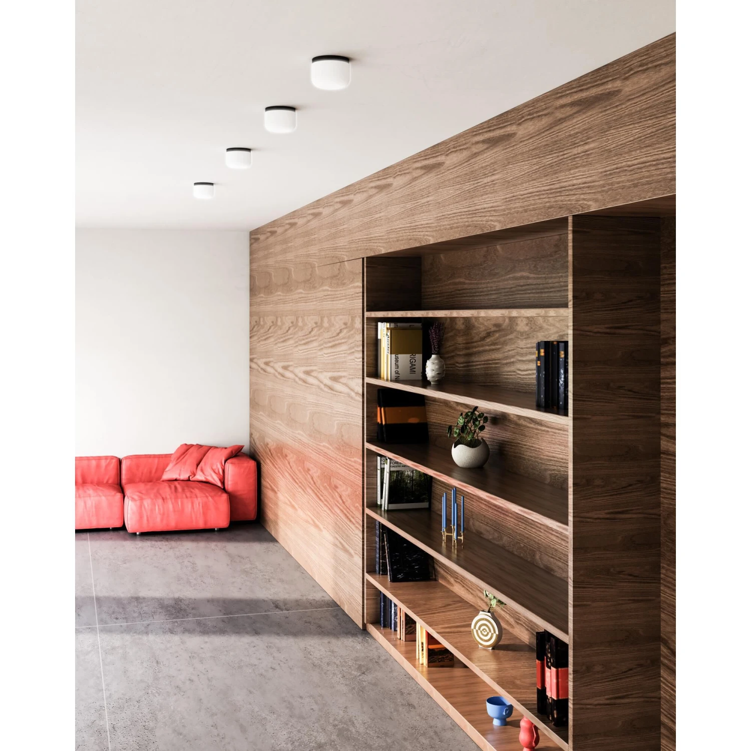 Mel 1 Light LED Flush Mount By Kuzco Lighting 5 Mel 1 Light LED Flush Mount By Kuzco Lighting - Image 3