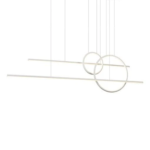 Chute Calypso 56 Inch LED Linear Suspension Light By Kuzco Lighting 3 Chute Calypso 56 Inch LED Linear Suspension Light By Kuzco Lighting