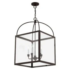 Milford 17 Inch 5 Light Semi Flush Mount By Livex Lighting 10 Milford 17 Inch 5 Light Semi Flush Mount By Livex Lighting -Light Bulbs Sales Store Livex Lighting 4038 07 04