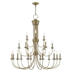 Estate 42 Inch 21 Light Chandelier By Livex Lighting 33 Estate 42 Inch 21 Light Chandelier By Livex Lighting -Light Bulbs Sales Store Livex Lighting 42688 01 01