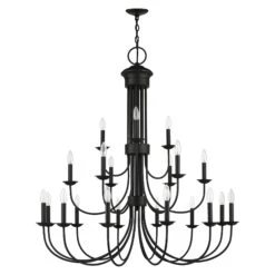Estate 42 Inch 21 Light Chandelier By Livex Lighting 27 Estate 42 Inch 21 Light Chandelier By Livex Lighting -Light Bulbs Sales Store Livex Lighting 42688 04 02