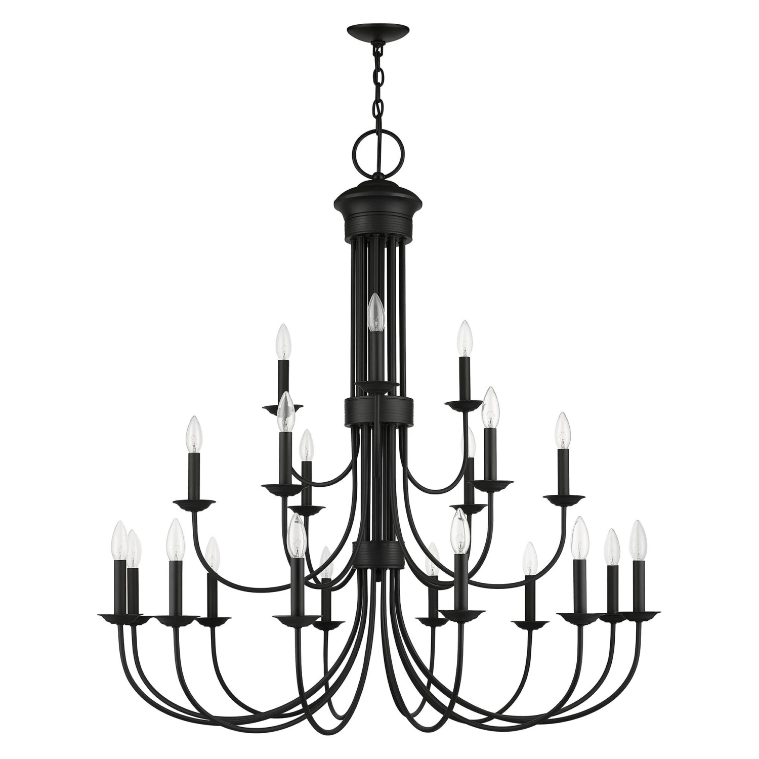 Estate 42 Inch 21 Light Chandelier By Livex Lighting 8 Estate 42 Inch 21 Light Chandelier By Livex Lighting - Image 6