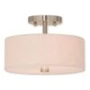 Meridian 11 Inch 2 Light Semi Flush Mount By Livex Lighting