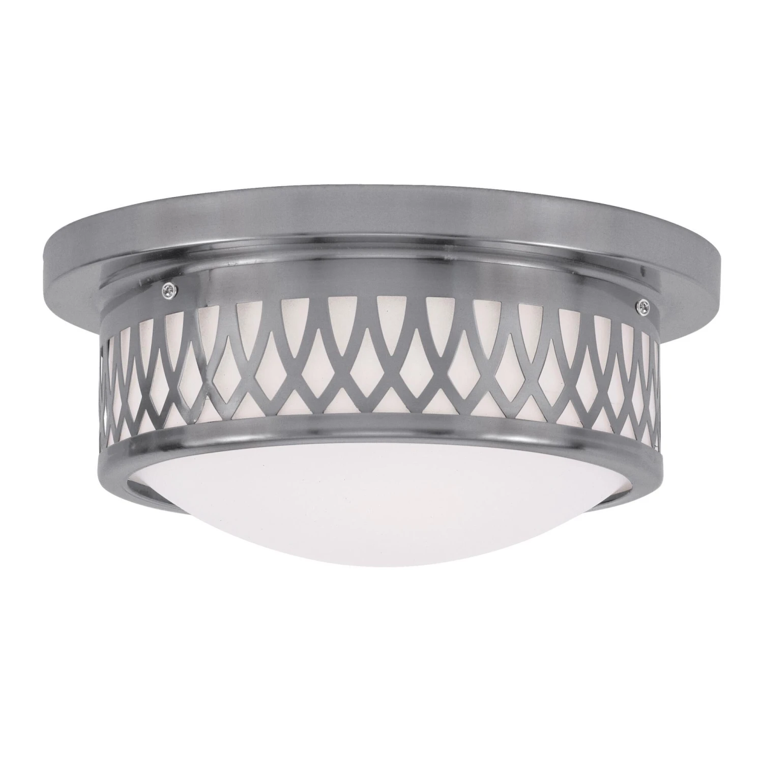Westfield 11 Inch 2 Light Flush Mount By Livex Lighting 4 Westfield 11 Inch 2 Light Flush Mount By Livex Lighting - Image 2