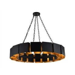 Mattone 16 Light Chandelier By Matteo Lighting -Light Bulbs Sales Store Matteo Lighting C59316MB HR