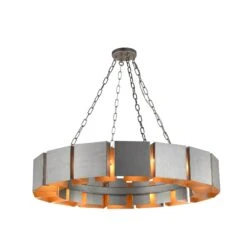 Mattone 16 Light Chandelier By Matteo Lighting -Light Bulbs Sales Store Matteo Lighting C59316SV HR