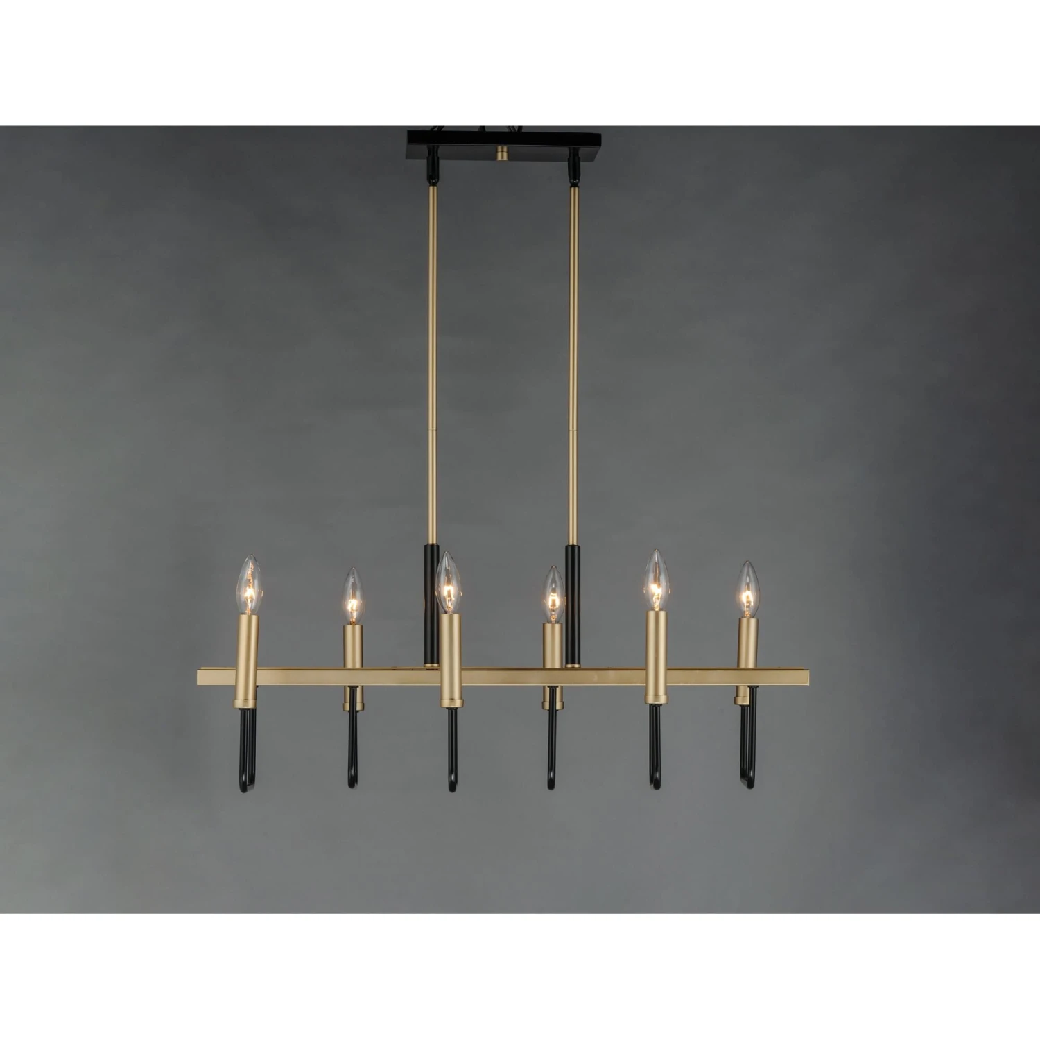 Sullivan 30 Inch 6 Light Linear Suspension Light By Maxim Lighting 5 Sullivan 30 Inch 6 Light Linear Suspension Light By Maxim Lighting - Image 3