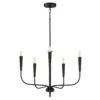 Vela 24 Inch 5 Light Chandelier By Maxim Lighting
