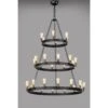 Noble 50 Inch 30 Light Chandelier By Maxim Lighting 1 Noble 50 Inch 30 Light Chandelier By Maxim Lighting -Light Bulbs Sales Store Maxim Lighting 26278BKNAB 1