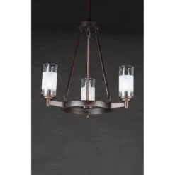 Crescendo 20 Inch 3 Light Mini Chandelier By Maxim Lighting