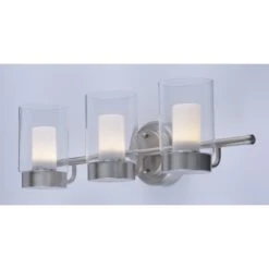 Mod 22 Inch 3 Light Bath Vanity Light By Maxim Lighting -Light Bulbs Sales Store Maxim Lighting 30263CLFTSN 2