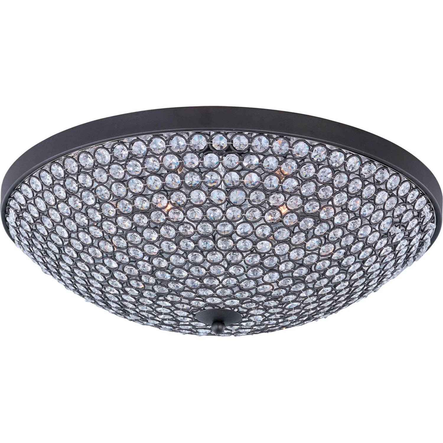 Glimmer 19 Inch 6 Light Flush Mount By Maxim Lighting 3 Glimmer 19 Inch 6 Light Flush Mount By Maxim Lighting